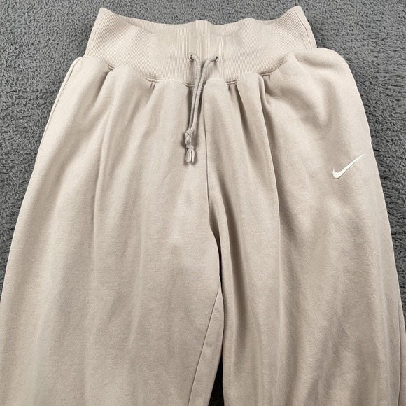 Nike Sweatpants Womens Small Phoenix Fleece High Waisted Joggers DQ5887 - Picture 1 of 11